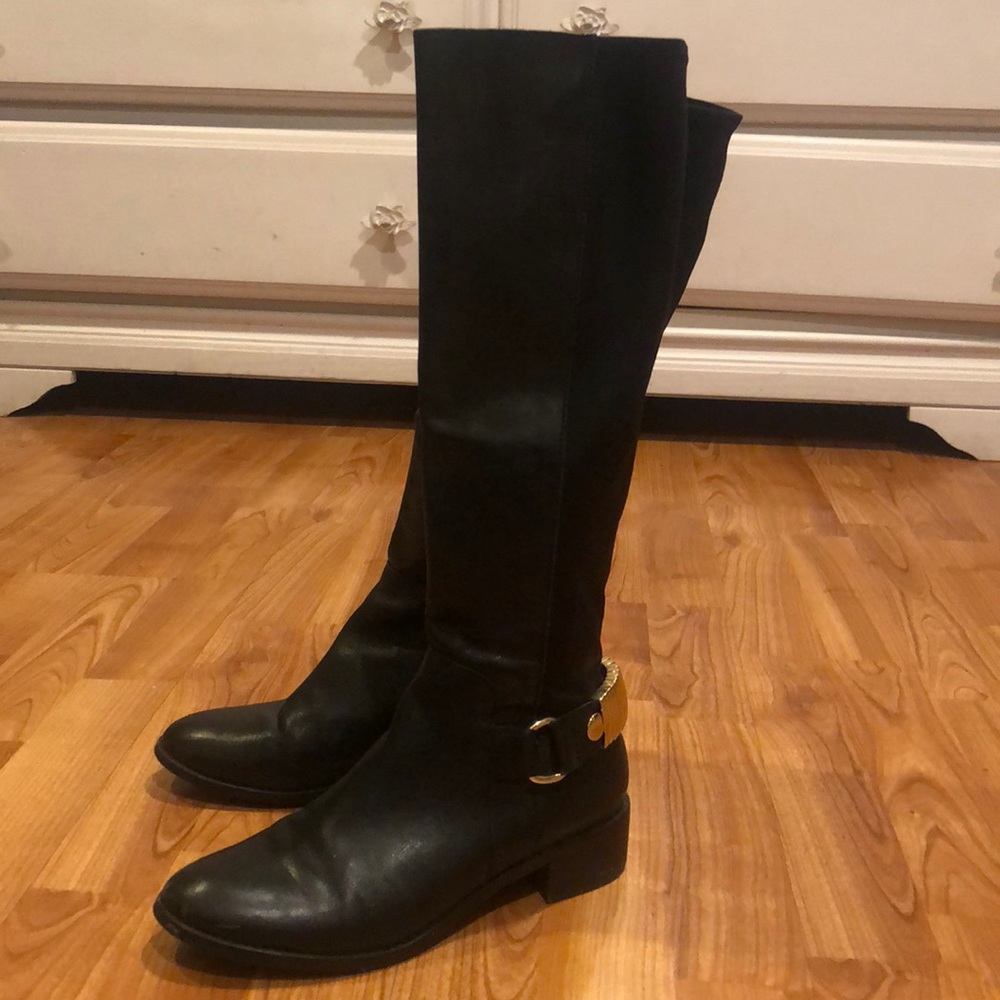 STEVE MADDEN riding boot half elastic leg 7.5